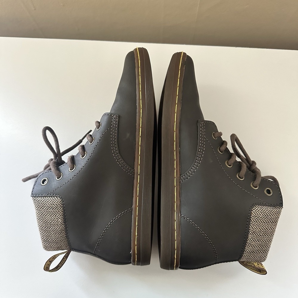 Dr Martens Womens Maelly Boot Size 8 Brown Padded Collar Chukka Academia Punk - Picture 8 of 9